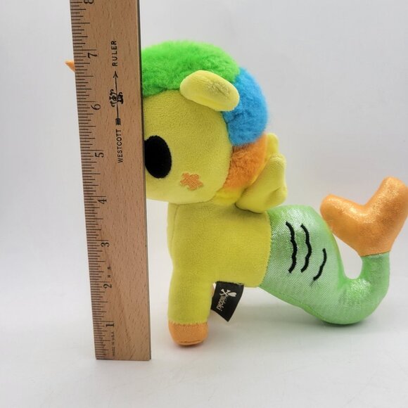 Tokidoki Mermicorno Tropica 7" Plush Stuffed Animal by Aurora World - Picture 3 of 6